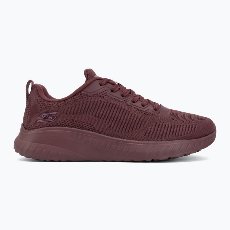 Dámske topánky SKECHERS Bobs Squad Chaos Face Off purple 2