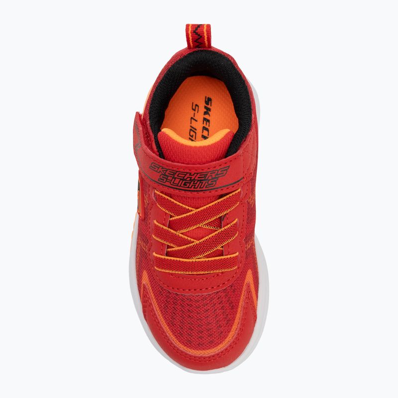 Detská obuv SKECHERS S-Lights Tri-Namics red/orange 5