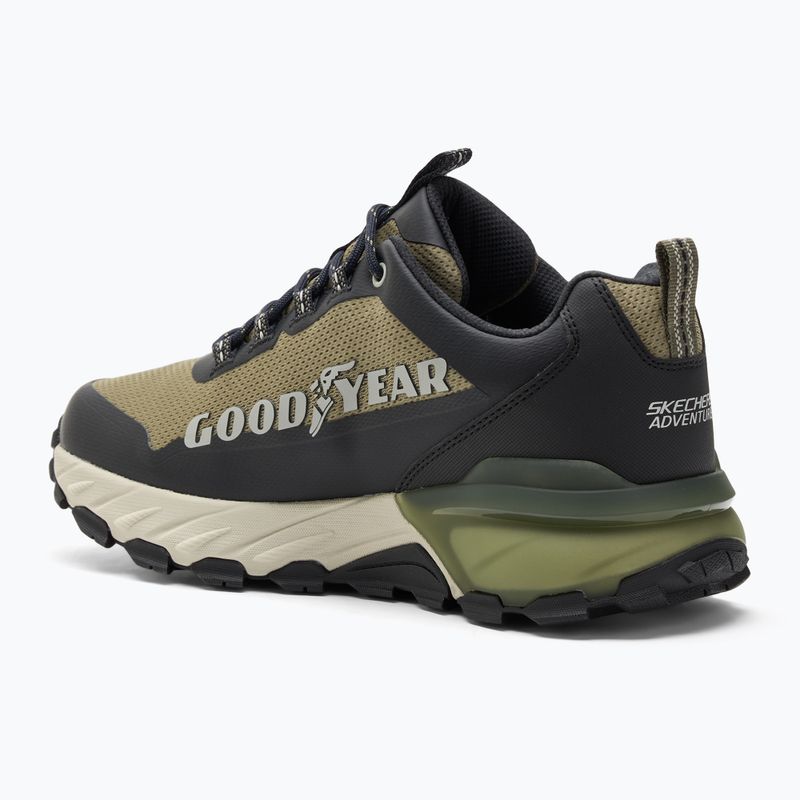 Pánske topánky SKECHERS Max Protect Fast Track olive/black 3