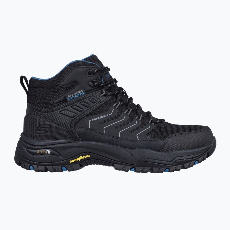 Pánska treková obuv SKECHERS Arch Fit Dawson Raveno black 8