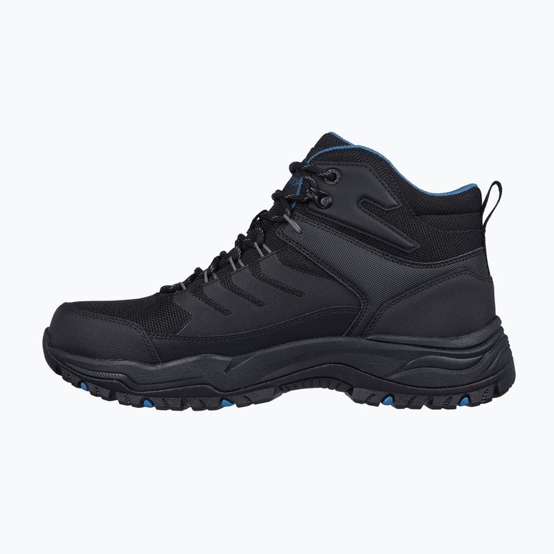 Pánska treková obuv SKECHERS Arch Fit Dawson Raveno black 9