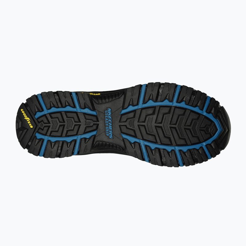 Pánska treková obuv SKECHERS Arch Fit Dawson Raveno black 10