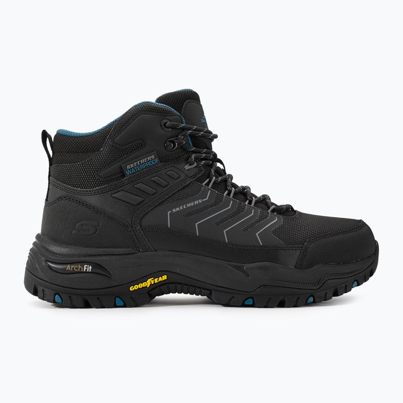 Pánska treková obuv SKECHERS Arch Fit Dawson Raveno black 2