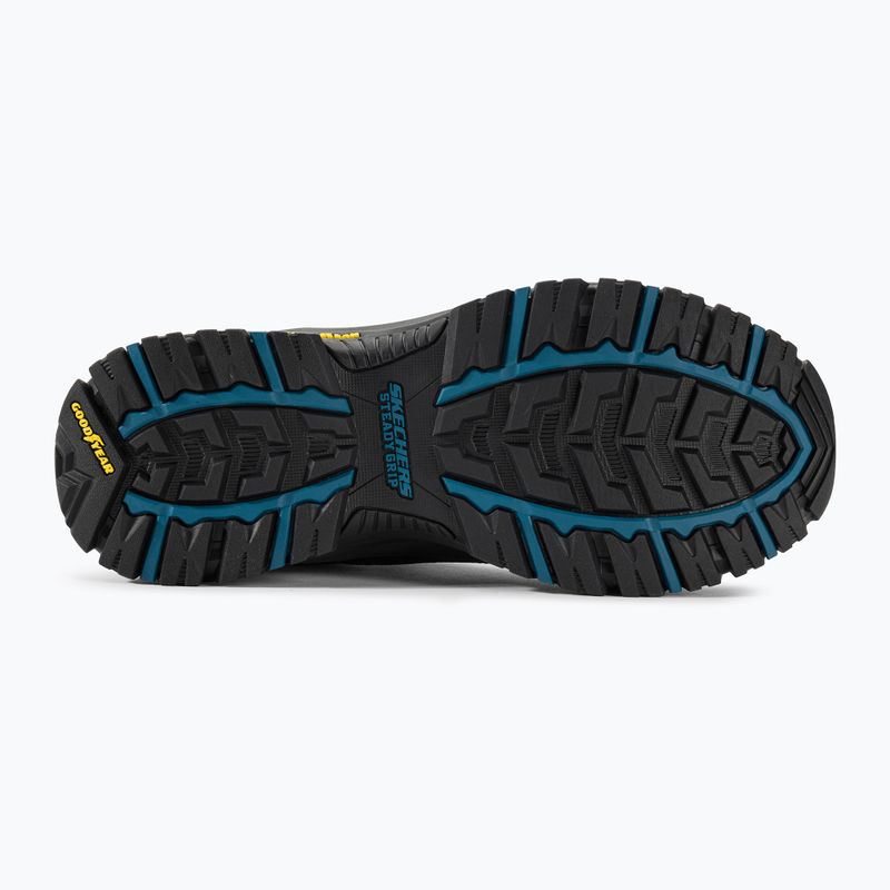 Pánska treková obuv SKECHERS Arch Fit Dawson Raveno black 5