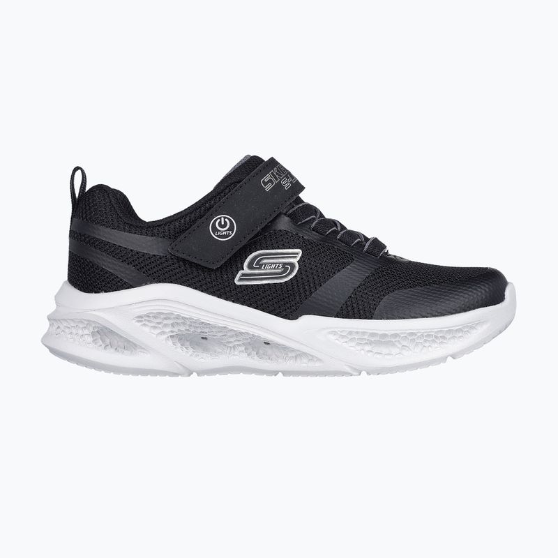 SKECHERS detská tréningová obuv Skechers Meteor-Lights black/grey 9