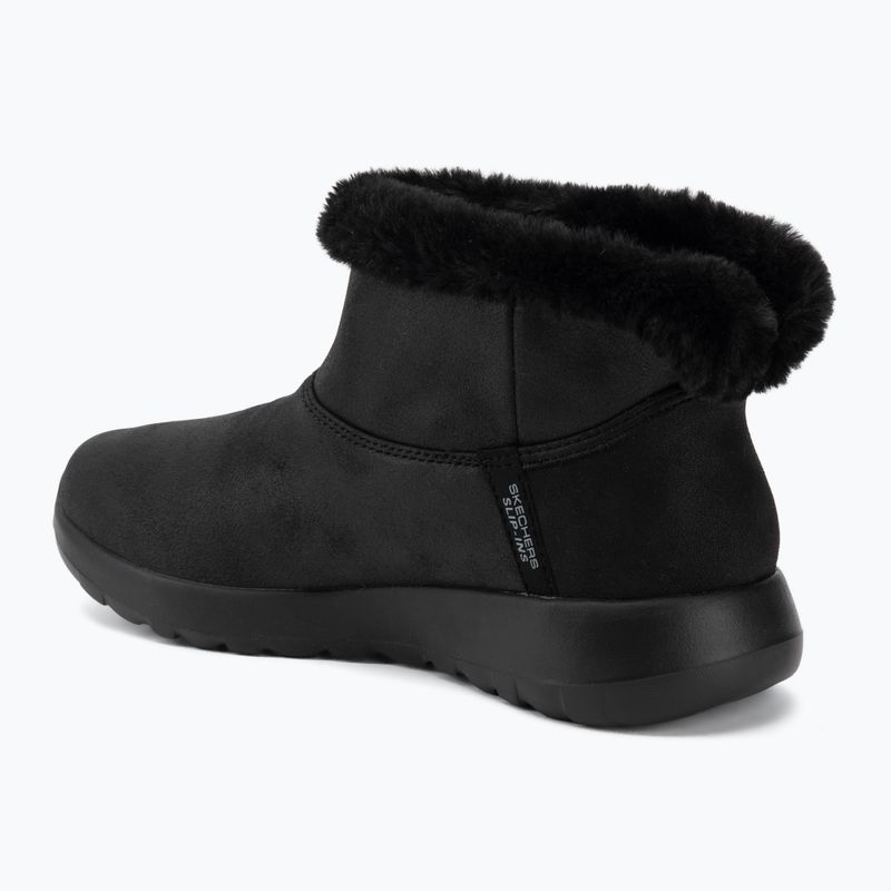 Dámske snehule SKECHERS On-The-Go Joy Cozy Dream black 3