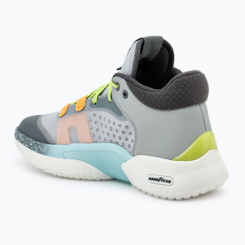 Pánska basketbalová obuv SKECHERS SKX Resagrip gray/yellow 3