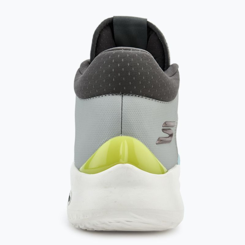 Pánska basketbalová obuv SKECHERS SKX Resagrip gray/yellow 6