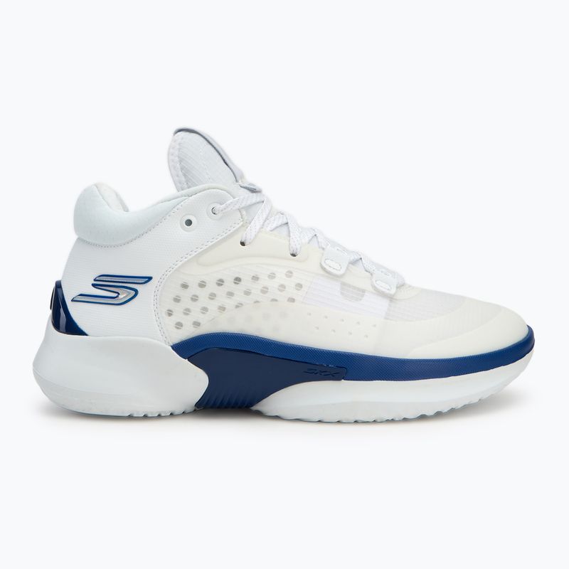 Pánska basketbalová obuv SKECHERS SKX Resagrip white/blue 2