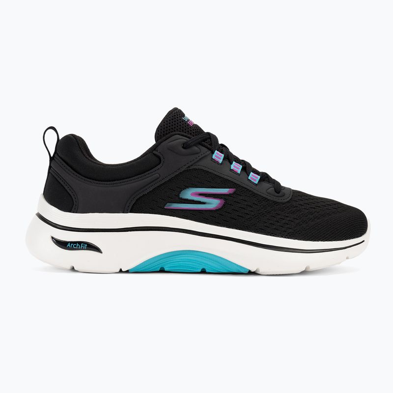 Dámska obuv SKECHERS Go Walk Arch Fit 2.0 Balin black/multi 2