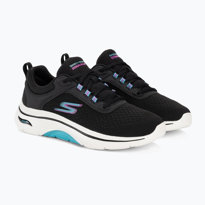 Dámska obuv SKECHERS Go Walk Arch Fit 2.0 Balin black/multi 5