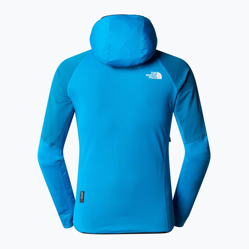 Pánska trekingová mikina The North Face Bolt Polartec Hoodie skyline blue/adriatic b 8