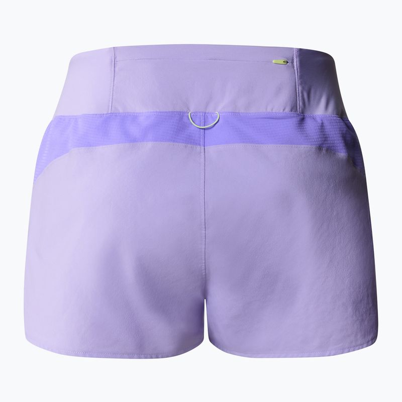 Šortky na behanie dámske The North Face Sunriser Short 2.5In optic violet/high purple 2