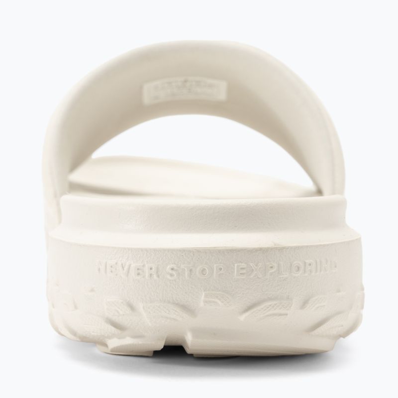 Dámske žabky The North Face Never Stop Cush Slide whitedune/white dune 6