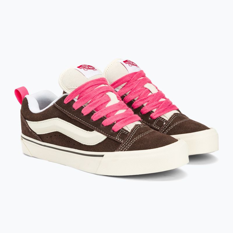 Tenisky Vans Knu Skool brown/true white 4