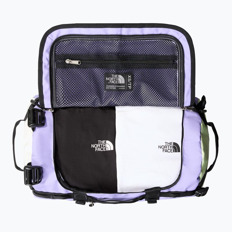 Cestovná taška The North Face Base Camp Duffel XS 31 l high purple/astro lime 4