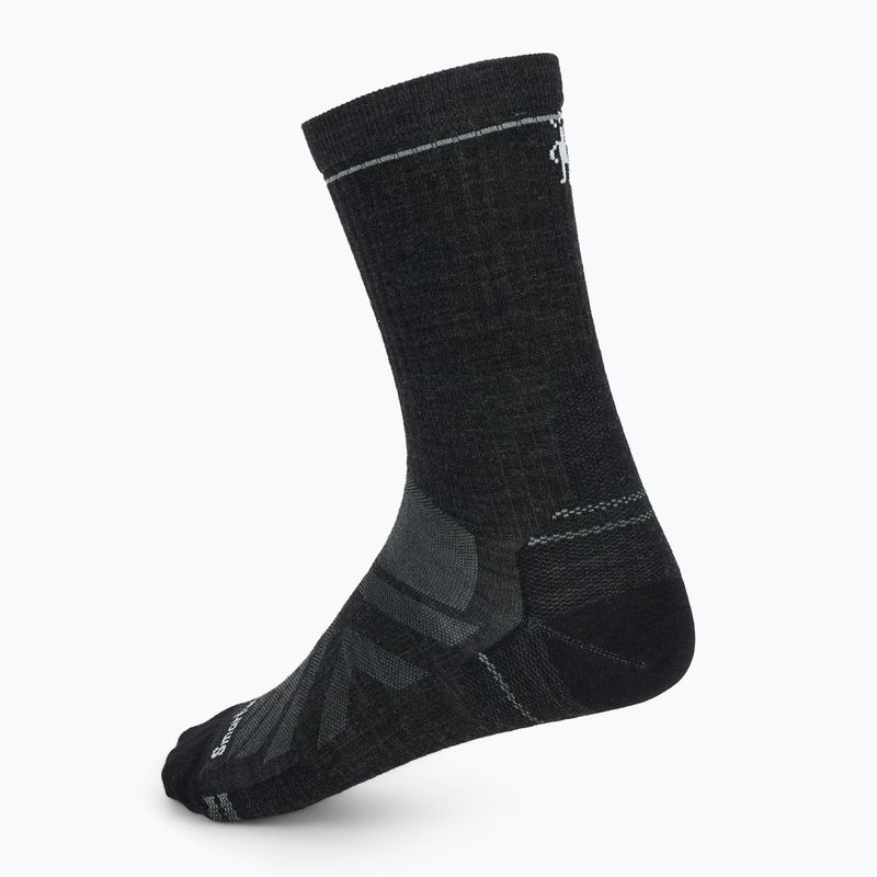 Ponožky Smartwool Hike Zero Cushion Crew charcoal 2