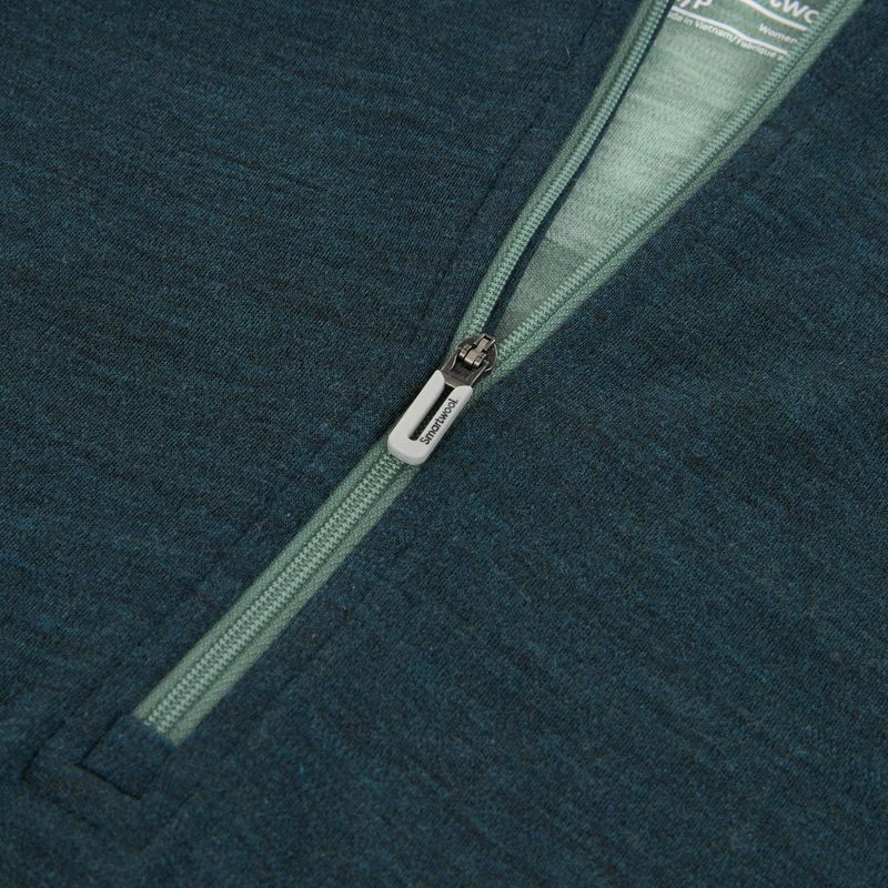 Dámska termo mikina Thermal Merino Base Layer 1/2 Zip Hoodie Boxed twilight/arctic green 3
