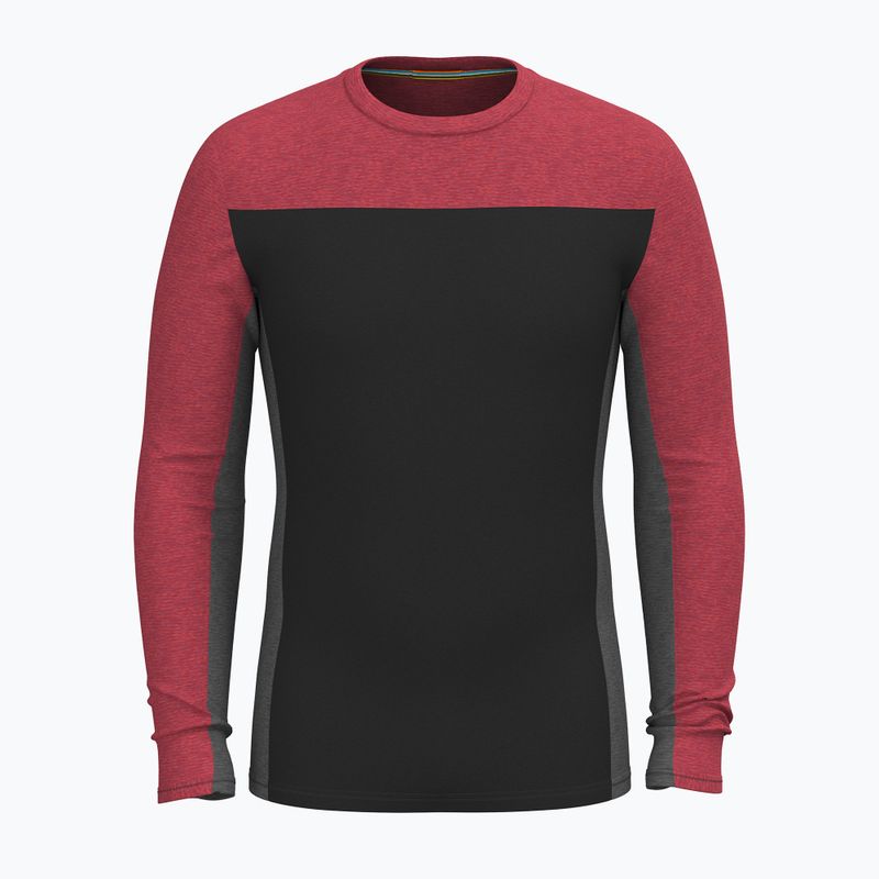 Pánska termoaktívna mikina Smartwool Classic Thermal Merino Base Layer Colorblock Crew Boxed 3