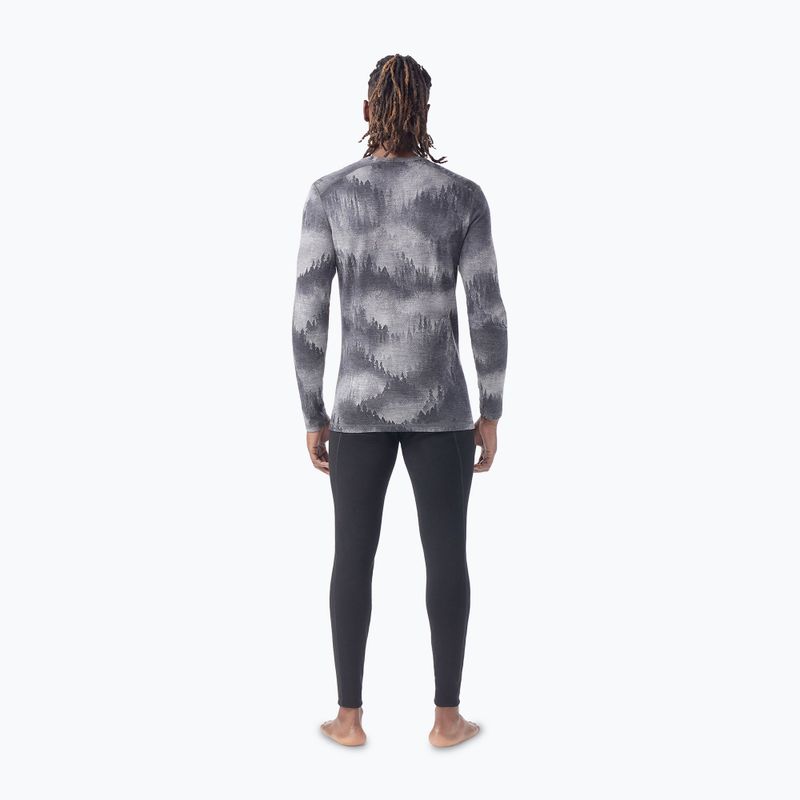 Pánsky termoaktívny longsleeve Smartwool Merino 250 Baselayer Crew Boxed charcoal foggy pines 2