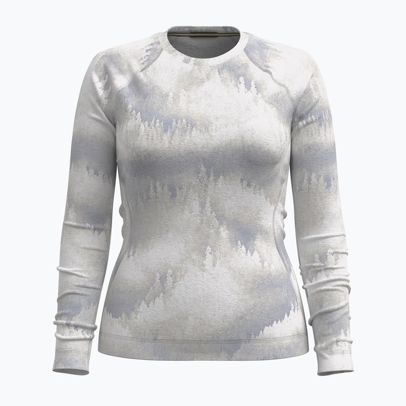 Dámsky termoaktívny longsleeve Smartwool Merino 250 Baselayer Crew Boxed light gray foggy pines 3