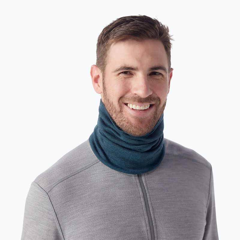 Nákrčník Smartwool termálny merino obojstranný twilight blue heather