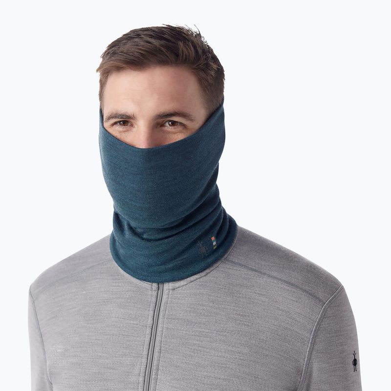 Nákrčník Smartwool termálny merino obojstranný twilight blue heather 2