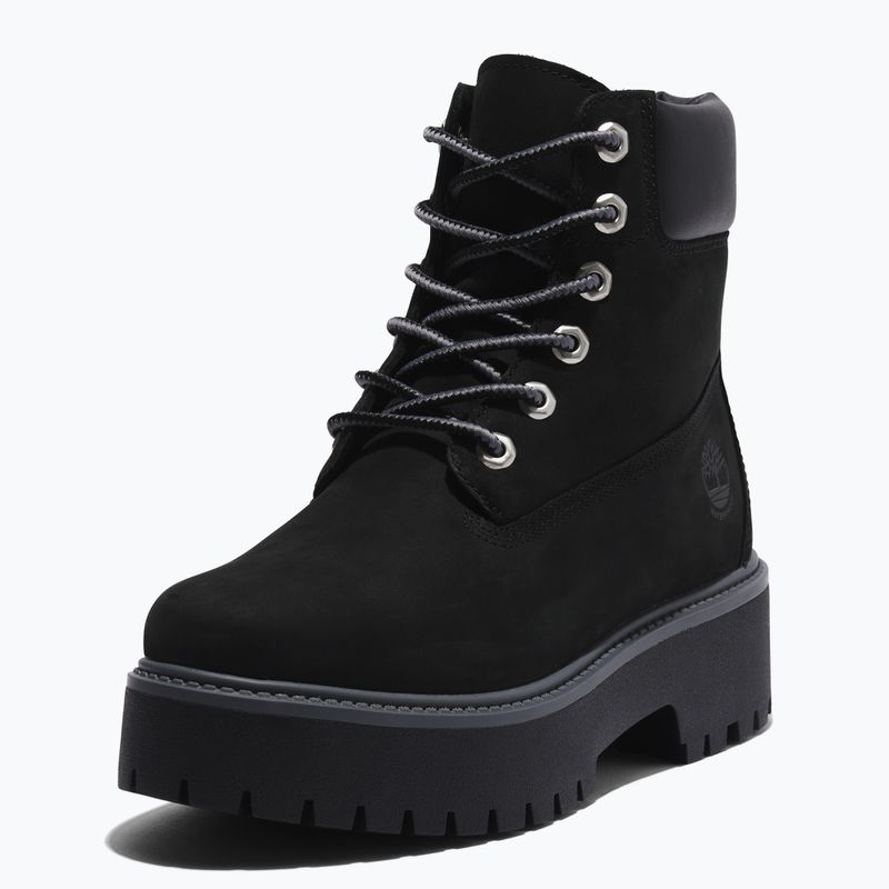 Dámske topánky Timberland Stone Street 6In Waterproof jet black 10