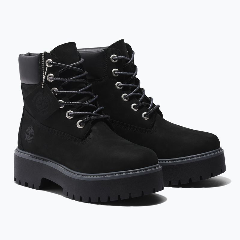 Dámske topánky Timberland Stone Street 6In Waterproof jet black 11