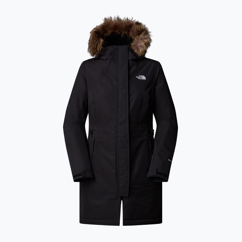 Dámsky páperový kabát The North Face Zaneck Parka black/black 5