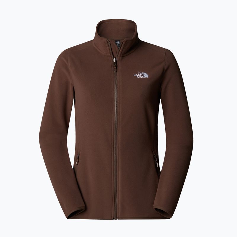 Dámska mikina The North Face 100 Glacier FZ smokey brown 5