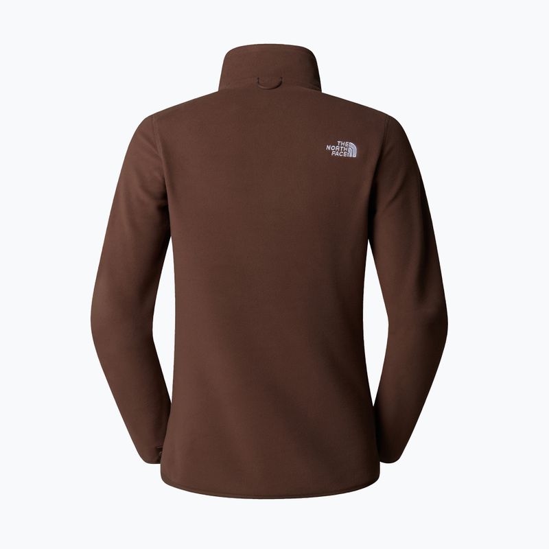 Dámska mikina The North Face 100 Glacier FZ smokey brown 6