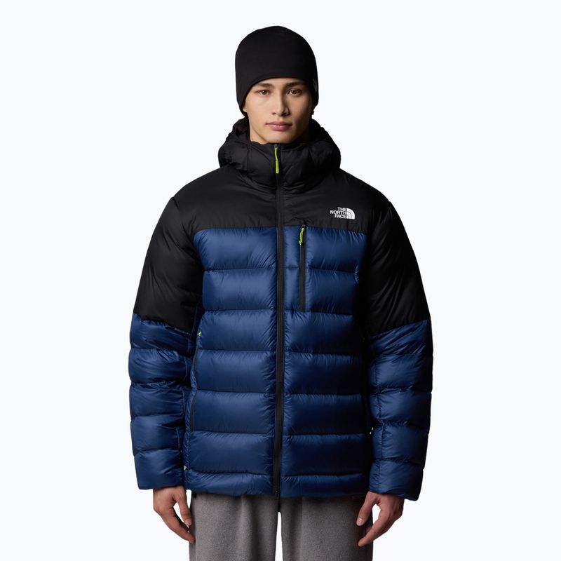 Pánska páperová bunda The North Face Kalix Down Hoodie shady blue/black