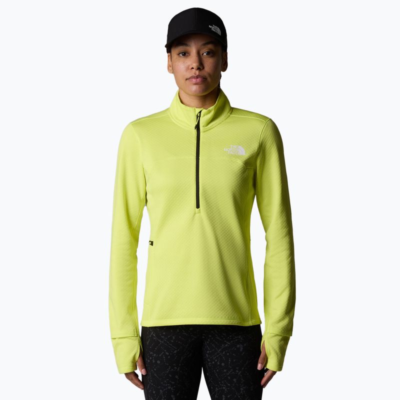 Dámska bežecká mikina The North Face Winter Warm Pro 1/4 Zip firefly yellow