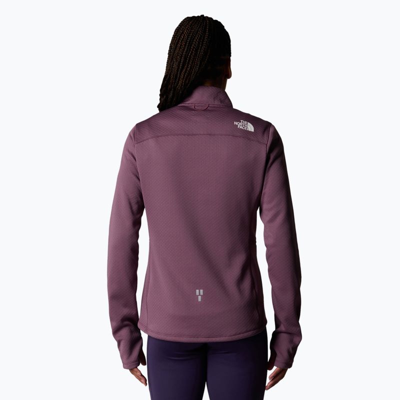 Dámska bežecká mikina The North Face Winter Warm Pro 1/4 Zip midnight mauve 3