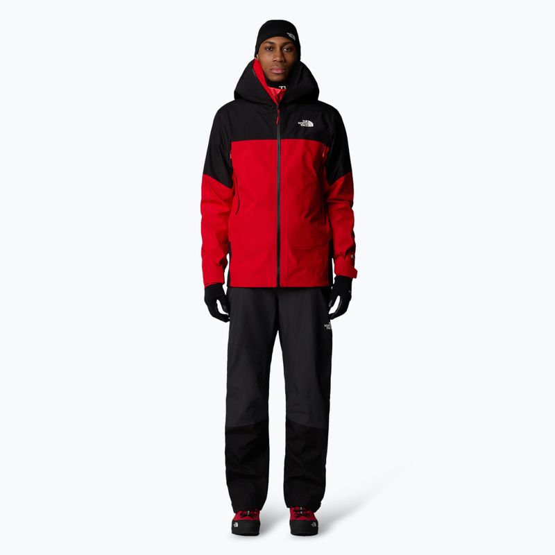 Pánska nepremokavá bunda The North Face Jazzi 3L Gtx high risk red / black 2