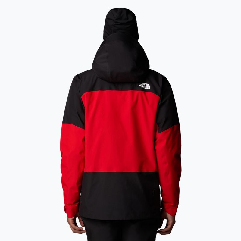 Pánska nepremokavá bunda The North Face Jazzi 3L Gtx high risk red / black 3