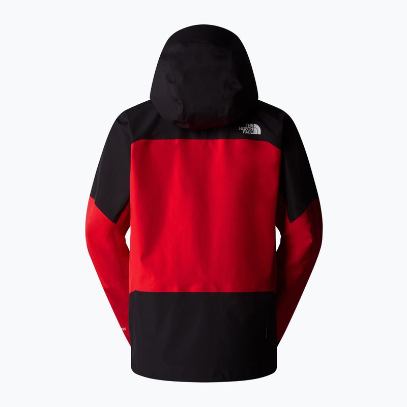 Pánska nepremokavá bunda The North Face Jazzi 3L Gtx high risk red / black 6