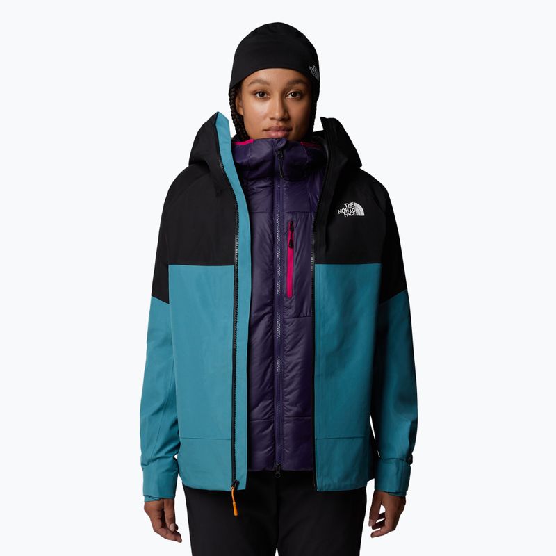 Dámska bunda do dažďa The North Face Jazzi 3L Gtx algae blue / black 4