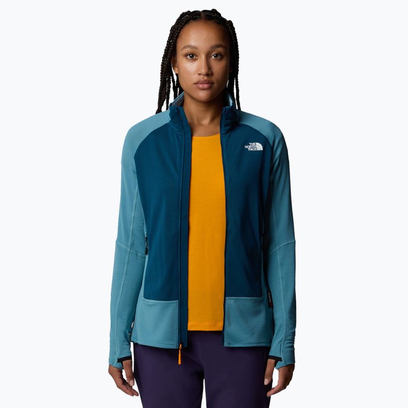 Dámska mikina The North Face Bolt Polartec Jacket algae blue/midnight petrol 4