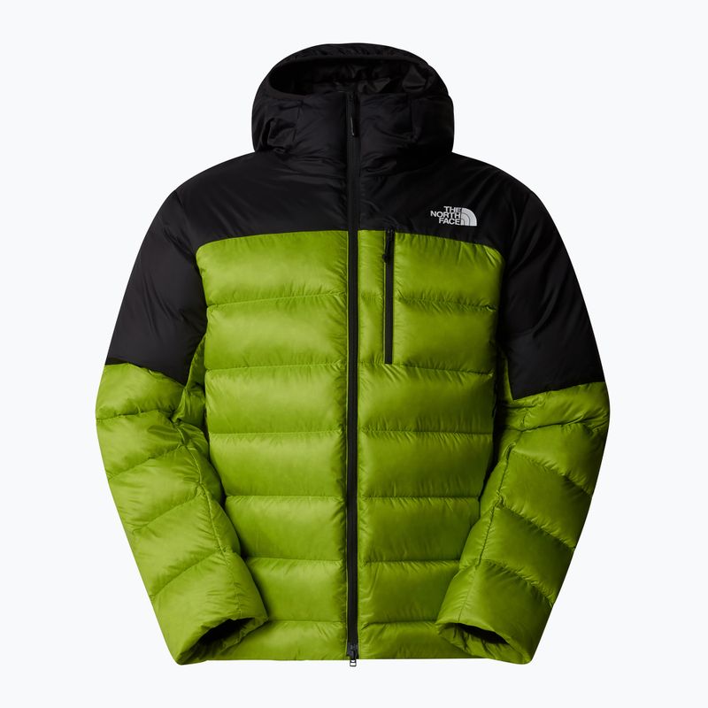 Pánska páperová bunda The North Face Kalix Down Hoodie meadow grass/black 5