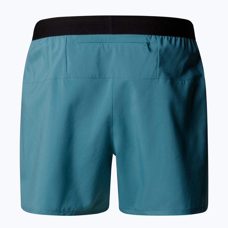 Pánske bežecké šortky The North Face Breeze 5" algae blue 5