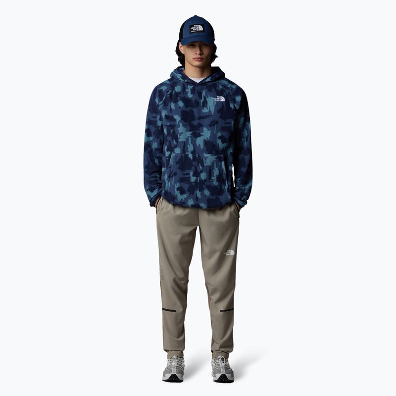 Pánska mikina The North Face Mountain Athletics Fleece Print summit navy aop print 2