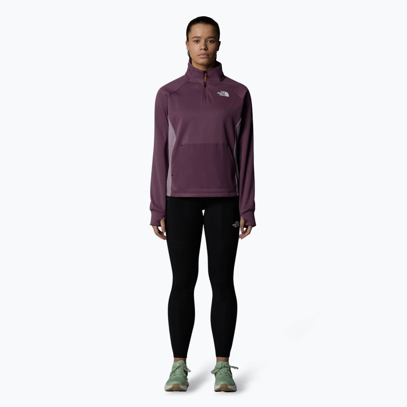 Dámska mikina The North Face Mountain Athletics Fleece 1/4 Zip midnight mauve/ purple chalk 2