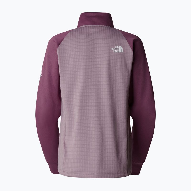 Dámska mikina The North Face Mountain Athletics Fleece 1/4 Zip midnight mauve/ purple chalk 5