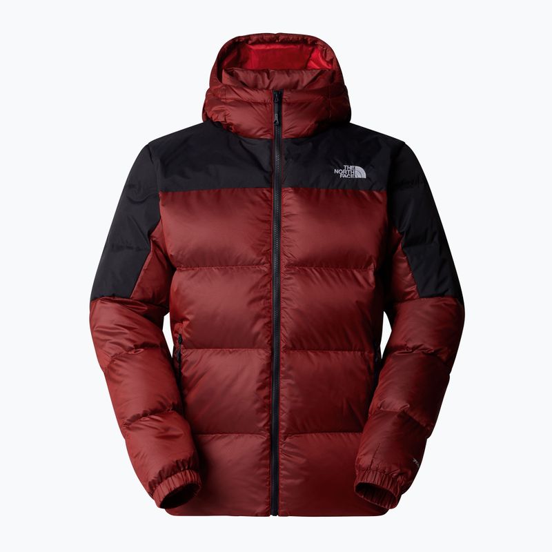 Pánska páperová bunda The North Face Diablo Down 2.0 Hoodie high risk red/black heather 5