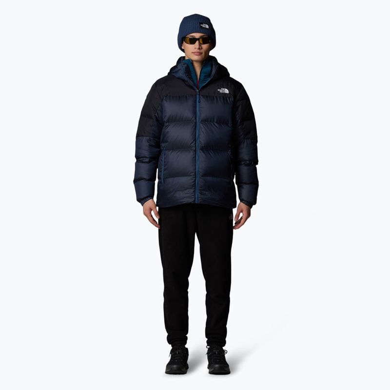 Pánska páperová bunda The North Face Diablo Down 2.0 Hoodie shady blue/black heathe 2