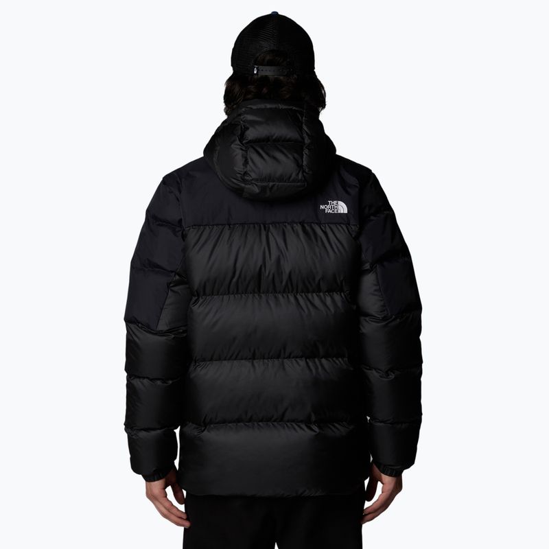 Pánska páperová bunda The North Face Diablo Down 2.0 Hoodie black heather/blk 3