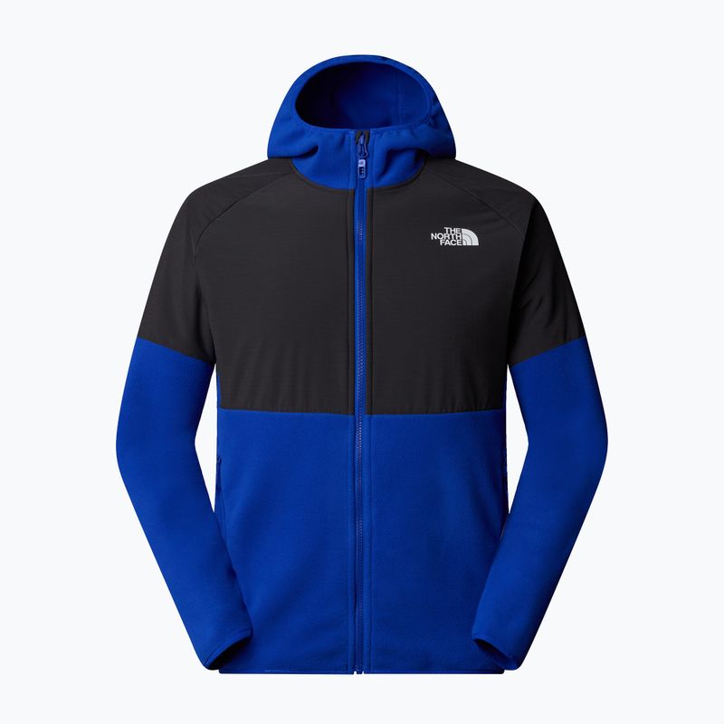 Pánska mikina The North Face Glacier Heavyweight Full Zip HD blue/asphalt grey