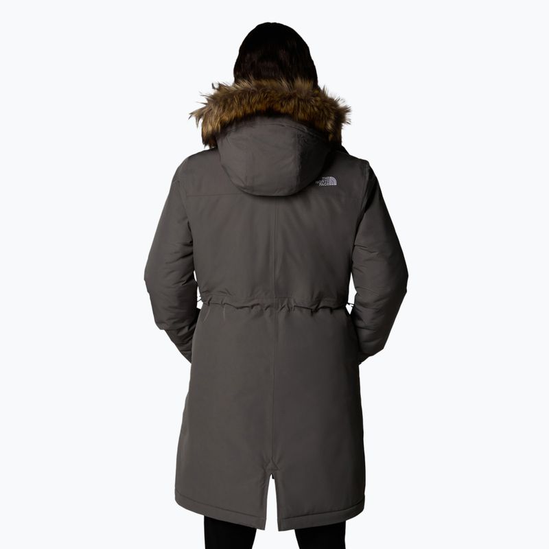 Dámsky páperový kabát The North Face Zaneck Parka smoked pearl 3